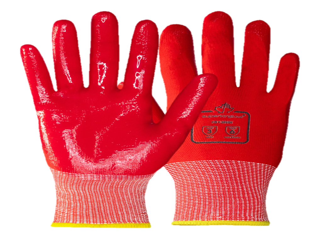 Superior Glove® Dexterity® S13NSI Silicone Coated Work Gloves